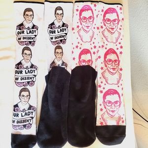 Mid-Calf Socks Ruth Bader Ginsburg RBG